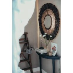 Globen Lighting Boho Wall Lamp/ Mirror Brown -Teddyssmith shop 132706 b p