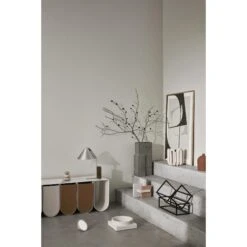 Kristina Dam Studio Cone Table Lamp Brushed Aluminum & Walnut 11 Kristina Dam Studio Cone Table Lamp Brushed Aluminum & Walnut -Teddyssmith shop 200200220 1 p