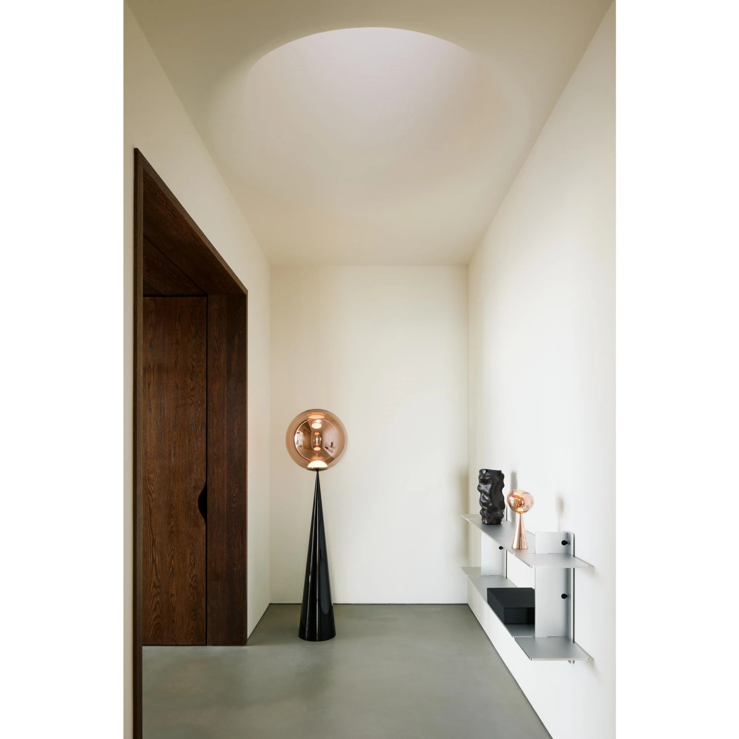 Tom Dixon Globe Fat Floor Lamp Copper 5 Tom Dixon Globe Fat Floor Lamp Copper - Image 3