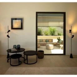 Trizo 21 2Thirty Floor 2 Floor Lamp Dimmable Black/ Gold Ring 22 Trizo 21 2Thirty Floor 2 Floor Lamp Dimmable Black/ Gold Ring -Teddyssmith shop 2thirtyfloor2 lr p