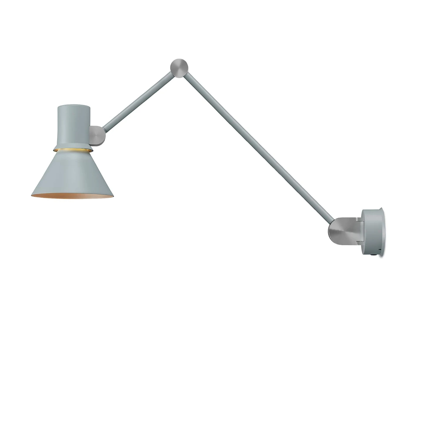 Anglepoise Type 80 W3 Wall Lamp Gray Mist 3 Anglepoise Type 80 W3 Wall Lamp Gray Mist