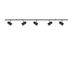 Globen Lighting Swan 5 Ceiling Light Black