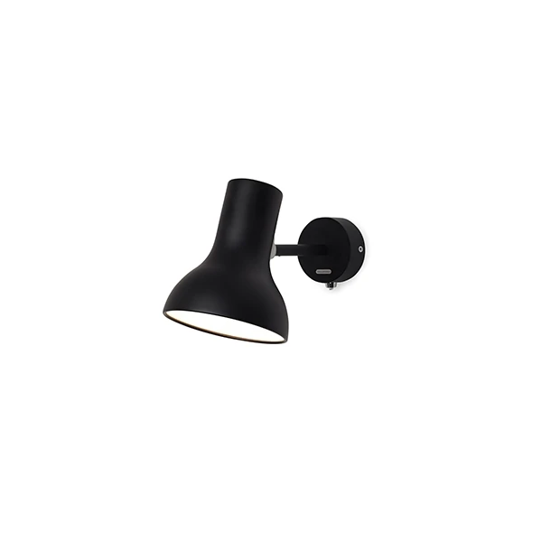 Anglepoise Type 75 Mini Wall Light Jet Black 3 Anglepoise Type 75 Mini Wall Light Jet Black