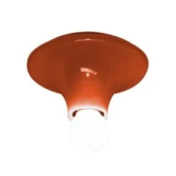 Artemide TETI Wall/Ceiling Light Orange