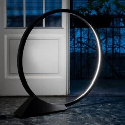 Artemide O Floor Lamp Black APP -Teddyssmith shop Artemide O Gulvlampe Sort 2 p
