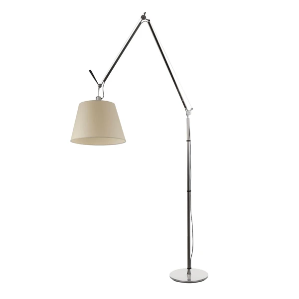 Artemide Tolomeo Mega Floor Lamp Parchment 36 Cm Shade W. Dimmer 3 Artemide Tolomeo Mega Floor Lamp Parchment 36 Cm Shade W. Dimmer