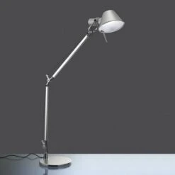 Artemide Tolomeo Table Lamp Aluminium -Teddyssmith shop Artemide tolomeo bordlampe aluminium 2 p