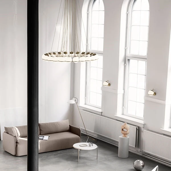 Astep Model 2109/24/14 Ceiling Light Champagne 4 Astep Model 2109/24/14 Ceiling Light Champagne - Image 2