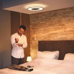 Philips Hue Being Ceiling Light White -Teddyssmith shop Being Loft Sort Miljoe p