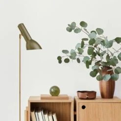 Cph Lighting Oblique Floor Lamp Petroleum Blue -Teddyssmith shop CphLighting Oblique Floor Brass Olive 1 p