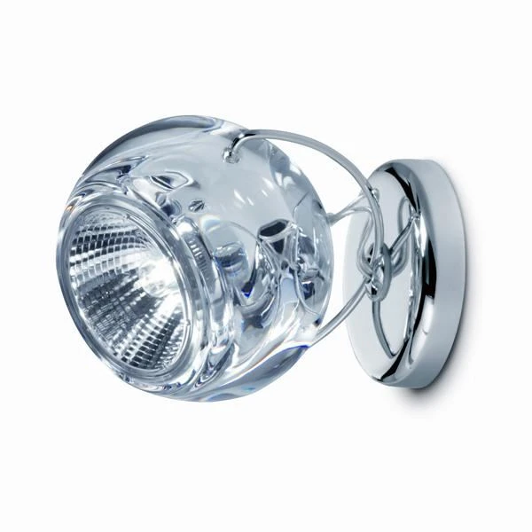 Fabbian Beluga Wall & Ceiling Light Clear 3 Fabbian Beluga Wall & Ceiling Light Clear