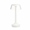 Flos Bon Jour Unplugged Table Lamp White Frame And Transparent Shade -Teddyssmith shop Flos Bon Jour Unplugged Bordlampe Hvid og Transparent p