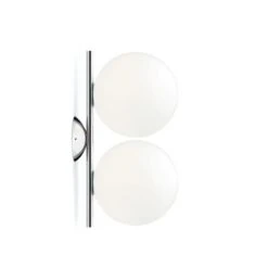 Flos IC C/W1 Double Wall Lamp Chrome