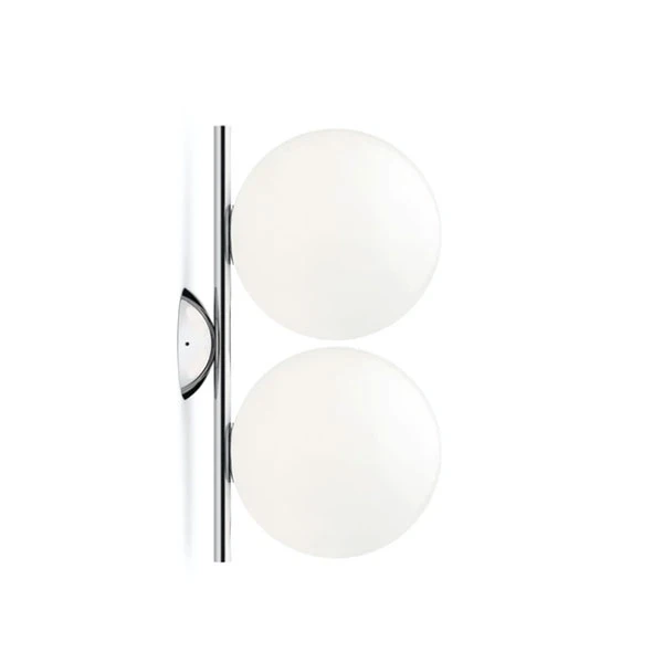 Flos IC C/W1 Double Wall Lamp Chrome 3 Flos IC C/W1 Double Wall Lamp Chrome