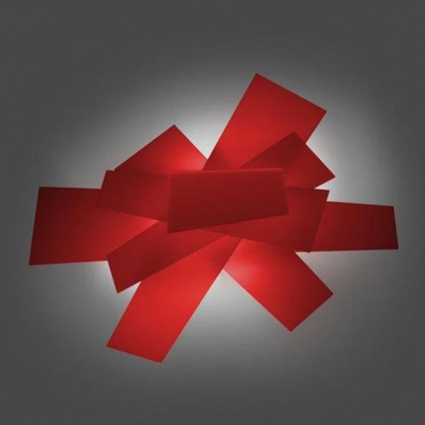 Foscarini Big Bang Ceiling Lamp/Wall Lamp Red 4 Foscarini Big Bang Ceiling Lamp/Wall Lamp Red - Image 2