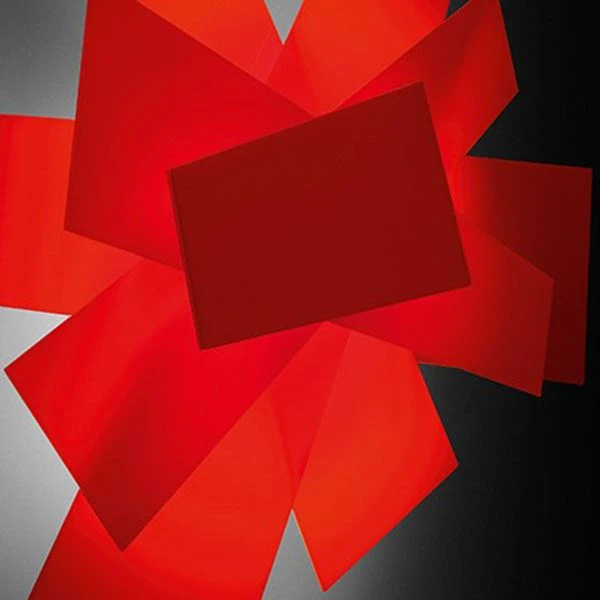 Foscarini Big Bang Ceiling Lamp/Wall Lamp Red 5 Foscarini Big Bang Ceiling Lamp/Wall Lamp Red - Image 3