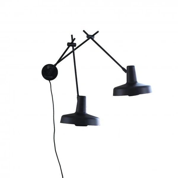 Grupa Products Arigato Wall Light Double Black 3 Grupa Products Arigato Wall Light Double Black