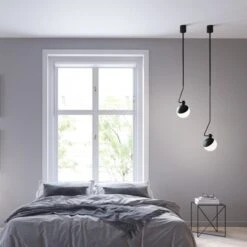 Grupa Products Baluna Ceiling Lamp Black -Teddyssmith shop Grupa Products Baluna loftlampe Miljo2 min p