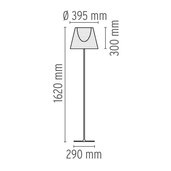 Flos KTribe F2 Floor Lamp Créme 4 Flos KTribe F2 Floor Lamp Créme - Image 2