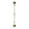 Lee Broom Tube Wall Lamp Carrara Marble/Brass