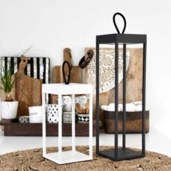 Loom Design LUCERNA 50 Battery Lamp Black 22 Loom Design LUCERNA 50 Battery Lamp Black -Teddyssmith shop Lucerna 30 50 Hvid Sort opladelig batteri lanterner LOOM Design p