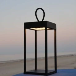 Loom Design LUCERNA 30 Battery Lamp Black 11 Loom Design LUCERNA 30 Battery Lamp Black -Teddyssmith shop Lucerna 30 sort lanterne LOOM Design miljoebilled 2 p