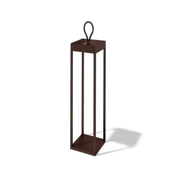 Loom Design LUCERNA 50 Battery Lamp CORTEN 3 Loom Design LUCERNA 50 Battery Lamp CORTEN