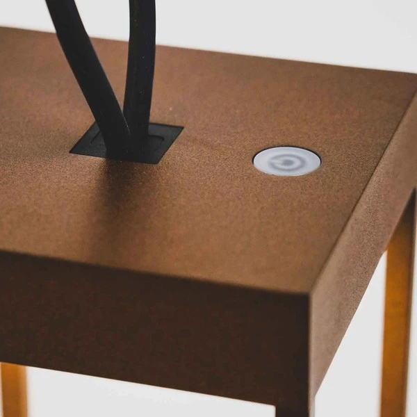 Loom Design LUCERNA 50 Battery Lamp CORTEN 5 Loom Design LUCERNA 50 Battery Lamp CORTEN - Image 3
