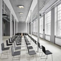 Loom Design LUCIA 45 Ceiling/Wall Lamp BLACK/GOLD, 26W, 2700K -Teddyssmith shop Lucia loftlampe sort guld oe45 miljoebilled LOOM Design p