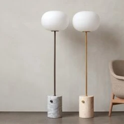 Audo JWDA Floor Lamp Travertine Marble & Brass 14 Audo JWDA Floor Lamp Travertine Marble & Brass -Teddyssmith shop Menu JWDA Floor miljo8 p