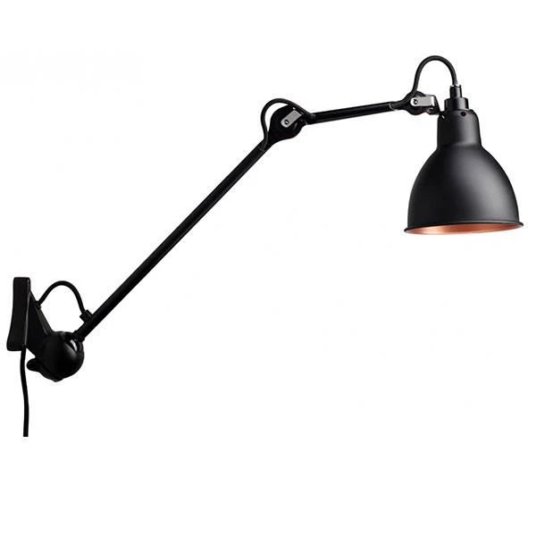 Lampe Gras N222 Wall Lamp Mat Black & Mat Black/copper 3 Lampe Gras N222 Wall Lamp Mat Black & Mat Black/copper