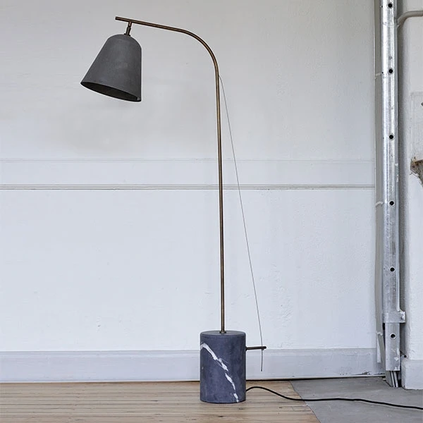 NORR11 Line One Floor Lamp Oxidised 8 NORR11 Line One Floor Lamp Oxidised - Image 6
