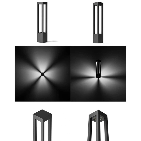 Loom Design ODIN Outdoor Lamp BLACK, 22W LED 5 Loom Design ODIN Outdoor Lamp BLACK, 22W LED - Image 3