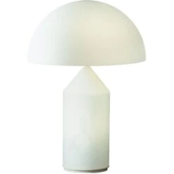 Oluce Atollo 236 Table Lamp Opal