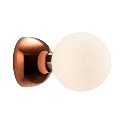 Parachilna Aballs Wall And Ceiling Lamp Small Copper