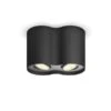 Philips Hue Pillar Double Spot Black