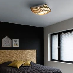 Secto Kuulto 9100 Wall/Ceiling Light Walnut -Teddyssmith shop Secto Kuulto 9100 Vaeglampe og Loftlampe Miljoe 1 p