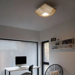 Secto Kuulto 9100 Wall/Ceiling Light Walnut -Teddyssmith shop Secto Kuulto 9100 Vaeglampe og Loftlampe Miljoe 4 p