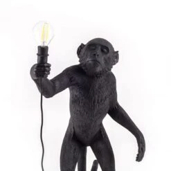 Seletti Monkey Standing Table Lamp Black Outdoor -Teddyssmith shop Seletti Monkey Bordlampe Sort p