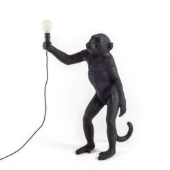 Seletti Monkey Standing Table Lamp Black Outdoor -Teddyssmith shop Seletti Monkey Bordlampe Sort5 p