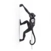Seletti Monkey Hanging Right Wall Lamp Black Outdoor 1 Seletti Monkey Hanging Right Wall Lamp Black Outdoor -Teddyssmith shop Seletti Monkey Hanging Right Vaeglampe Sort5 p