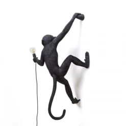 Seletti Monkey Hanging Right Wall Lamp Black Outdoor 11 Seletti Monkey Hanging Right Wall Lamp Black Outdoor -Teddyssmith shop Seletti Monkey Hanging Right Vaeglampe Sort7 p