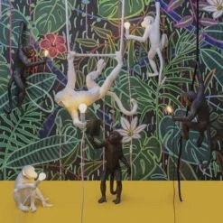 Seletti Monkey Standing Table Lamp Black Outdoor -Teddyssmith shop Seletti Monkey Miljoe alle p 1