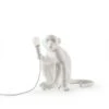 Seletti Monkey Sitting Table Lamp White -Teddyssmith shop Seletti Monkey Sitting Bordlampe Hvid Pack p