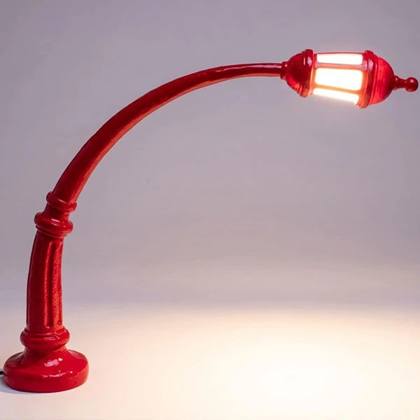 Seletti Street Table Lamp Red 4 Seletti Street Table Lamp Red - Image 2