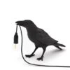 Seletti Bird Waiting Table Lamp Black 2 Seletti Bird Waiting Table Lamp Black -Teddyssmith shop Seletti Bird Waiting Bordlampe Sort 7 p