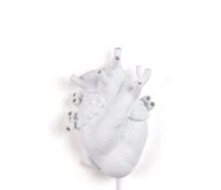 Seletti Heart Wall Lamp White