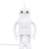 Seletti Robot Table Lamp White 2 Seletti Robot Table Lamp White -Teddyssmith shop Seletti Robot Bordlampe i hvid Front 1 p