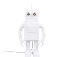 Seletti Robot Table Lamp White