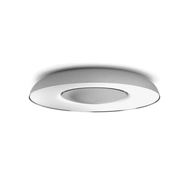 Philips Hue Still Aluminum Ceiling Light 3 Philips Hue Still Aluminum Ceiling Light